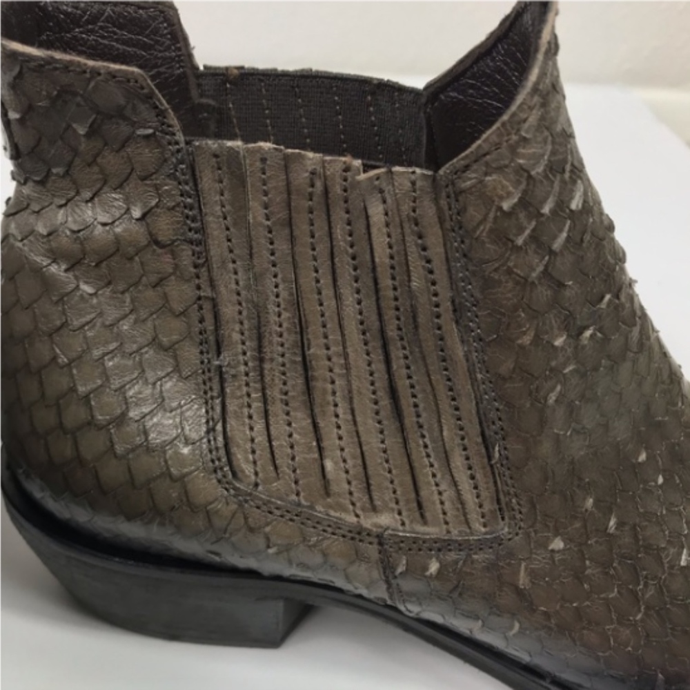 KBR 2010 python textured ankle boot - Picture 5 of 8